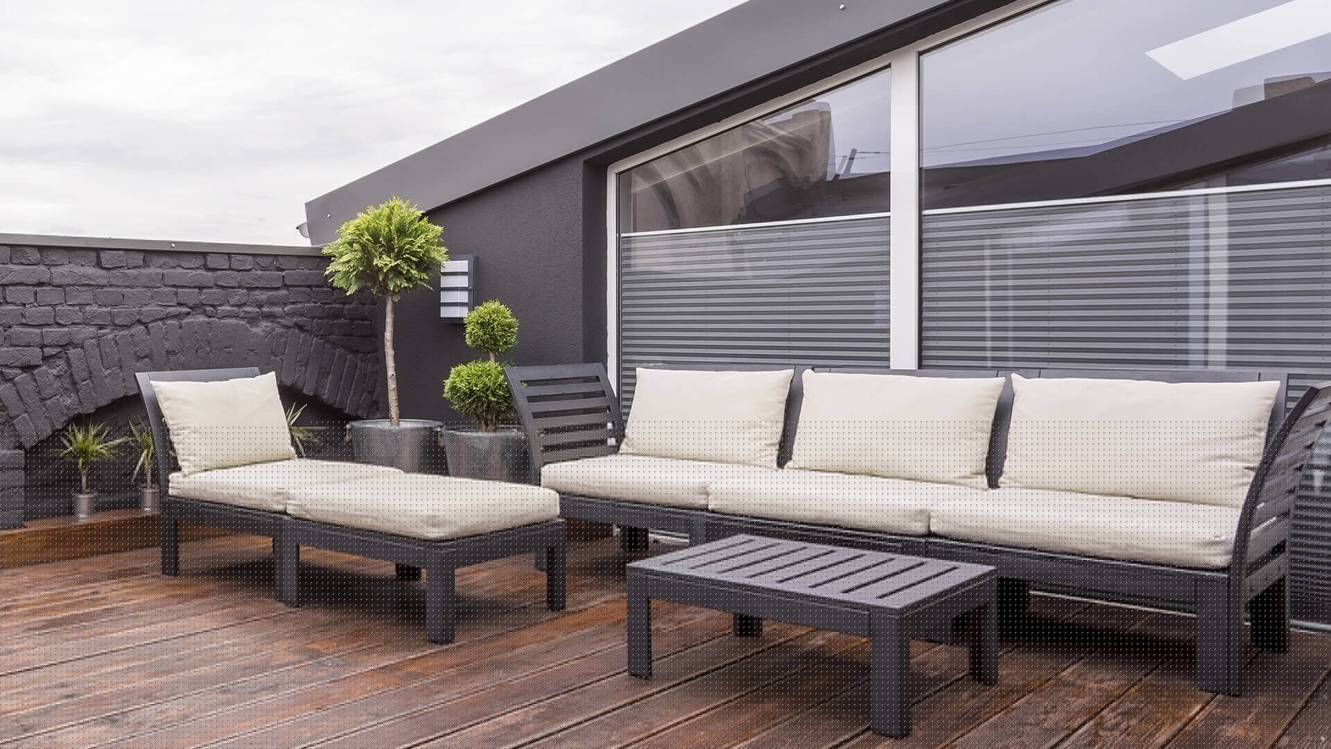 Footrest sofa attached sofa for outdoor