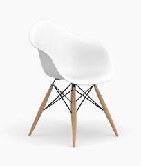 Mavi Vinyl Study Chair